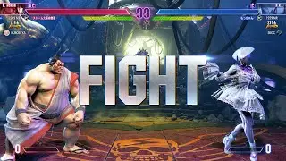 SF6 🔥 Storm Kubo (#3 Ranked E.Honda) Vs Mocchan (A.K.I) 🔥 SF6 High Level Matches!