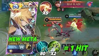 EOIC COMBACK!!🔥LESLEY BEST BUILD 1HIT CARRY SOLO RANK! LESLEY BEST 1 HIT BUILD 2026!!