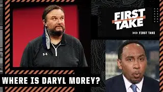 &lsquo;Where the hell is Daryl Morey?&lsquo;- Stephen A. reacts to the Ben Simmons drama | First Take