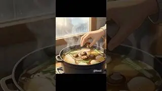 Korean Fish Cake Soup😋|Winter comfort food #viral #trending #shorts