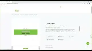 ZKTeco BioTime Software Download