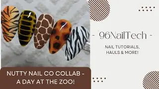 A day at the zoo - nutty nail co collab!