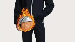 HOTSUIT Men'S Sauna Suit - Lightweight Boxing Sweat Suit with Zipper,/sauna suit( I buy this Temu￼)