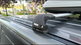 Как установить багажник на крышу THULE VW MULTIVAN &mdash; пошаговое руководство