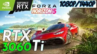 RTX 3060 Ti  Forza Horizon 5  Ultra Graphics Resolution 3840x1080 Dual Monitor