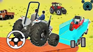 🛑Drive JCB and Uploading Stone From Dumper Truck in Game #truck #jcb #tractor #dumper #games dvprime