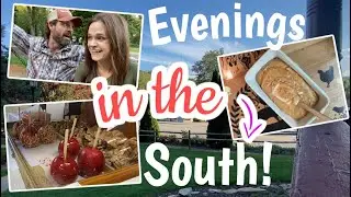 He's Waiting...😂 | Evening Adventures & Butternut Squash Bread | Southern Family Kitchen