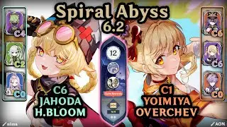 Jahoda & Yoimiya coming in CLUTCH for Spiral Abyss 6.2!!! (F12 - 9*) | Genshin Impact