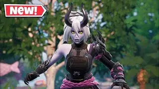 Tier 100 Night Rose Skin in Fortnite! *Skin Review*