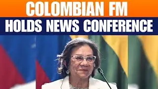 WATCH LIVE: Colombian FM holds news conference after Petro and Trump agreed meeting |USA | Bogota