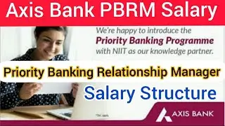 Salary Slip Axis Bank PBRM Program | Axis PBRM Salary  | Axis Bank  Relationship Manager Salary