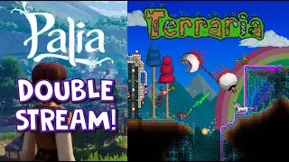 ★~💀VALLOWEEN! Goth Queen of Hearts Cosplay Double Shenanigans! Palia Then Terraria!💀~★ Multistream