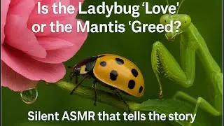 🌸 The Beetle, the Peony&hellip; and Greed | A Silent ASMR Story