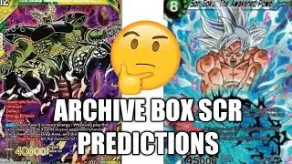 *ARCHIVE BOOSTER DBS* Price + SCR predictions! DBS reprints, playable cards vs investable?
