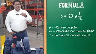 Formula para determinar el numero de polos de un motor