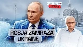 UKRAIŃSKIE MIASTA ZAMARZAJĄ. ROSJA BOMBARDUJE