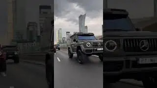 G - wagon 4 x 4 squared l #gwagon #defender #offroadking #luxurycars #4x4squared