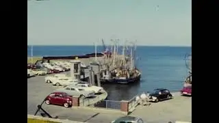 Husum, HafenHusum, Bucht, City, 1960er ++ 8 mm