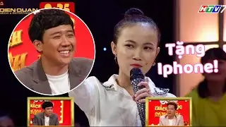 Cả trường quay xôn xao trước khoảnh khắc thí sinh tặng iPhone cho Trấn Thành