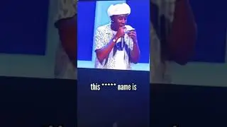 Fan throws his ID onto Stage
