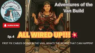 ALL WIRED UP! First Fix Electrics + Van Layout | Solo Female Campervan Build Ep.4