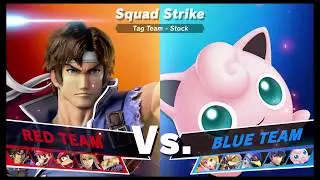 Super Smash Bros Ultimate Amiibo Fights Request #468 Zero Team vs Leffen Team