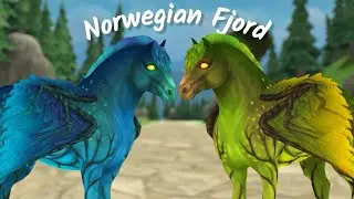 Norwegian Fjord! 🐴 || NEW UPDATE || Horse riding Tales