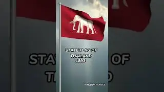 Timeline of Thailand flags in history🇹🇭 #shorts