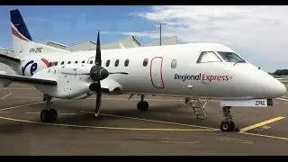 Regional Express (REX) Saab 340 Flight Report - Sydney to Lismore