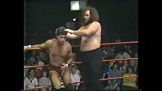 Black Bart vs Brian Adias. WCCW 1986