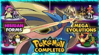 New Completed Pokemon GBA ROM HACK With Mega Evolution, Hisiuan Forms, Gigantamax & more