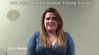 LIVE Patient Implant Training Course Dr. Lastimado AIC Implant Course for dentists testimonial