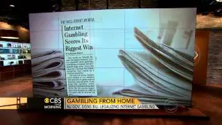 Gov. Christie legalizes internet gambling in N.J.