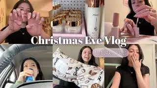 Cozy Christmas Eve Vlog | Five Below, Ross & Ollie’s Haul + Nail Night & Eras Tour Documentary