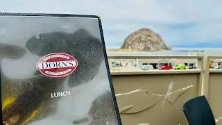 Trying new seafood place in Morro Bay, Ca- Our life #foodreview #seagulls #goodview #patio #sunnyday
