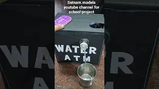 #shortvideo   Advance water ATM  model for school
