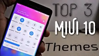 Top 3 THEME For MiUi 10 | Change MiUi 9.5 to MiUi 10 | Install MiUi 10
