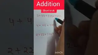 Addition short trick 💡|जोड़ का आसन तरीका|#shortvideo #trendingshorts #viral #mathstricks