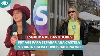 Esquema de bastidores: SBT age para separar Ana Castela e Virginia e gera curiosidade na web