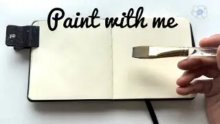 Paint With Me | Watercolor Painting Tutorial for Beginners | Real Time Snowscape Painting