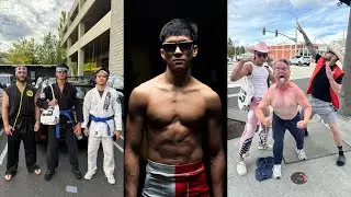 My Weight Cut Diet | Memorial Day in Everett + Karate kid legends reaction!