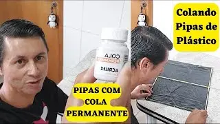 ✅ PIPAS FEITO COM COLA PERMANENTE😜 BEM BARATINHO🤗 TODOS OS TIPOS - PLÁSTICO - PRATEADO.