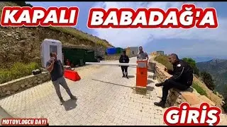 BABADAĞ ZİRVEYE MOTOSİKLET LE ÇIKTIM ! TRK502X İLE UZUN YOL ! #motovlog #motovlogger  #motosiklet