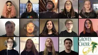 Groves High School Concert Choir performs Rise Up