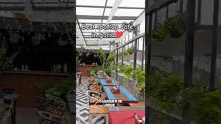Best Rooftop Cafe In Garia|BOHO-THE SKY CAFE #food #shorts #viral #new #cafe #kolkata #like #travel