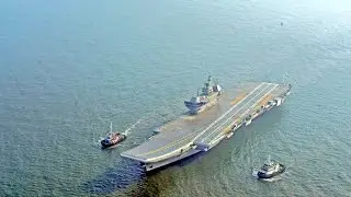 INS Vikrant on 3rd Phase of Sea-trials