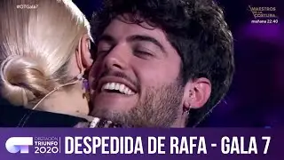 OT 2020 | DESPEDIDA de RAFA en la GALA 7