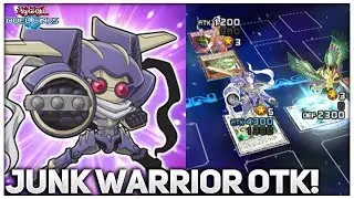 Junk Warrior OTK - Over 4300 ATK! [ Yu-Gi-Oh! Duel Links ]