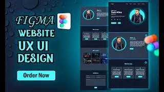 Figma Landing page UX UI Design। Review Video 😍💕