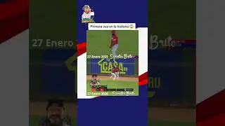 First time in history #baseball #beisbol #lidom #seriedelcaribe #leonesdelescogido